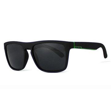 Verres polarisés UV400 de lunettes de soleil de cadre carré coloré