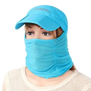 Casquette respirante crème solaire en soie camouflage