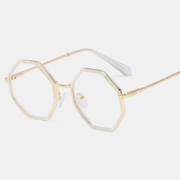 Nouveau Tr90 Lunettes Cadre Irrégulier Cadre Rond Lunettes Optiques