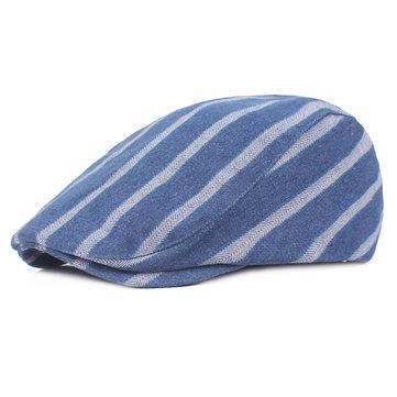 Casquette Beret Vintage Denim Lavé