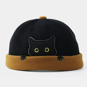 Chapeau de propriétaire Chapeau de chat de rue Casquette de melon Casquettes de crâne de marin standard innocent