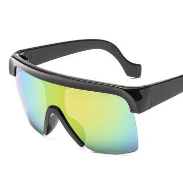 Lunettes de soleil superposées modernes à grande taille