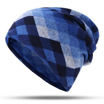 Bonnet unisexe en cachemire à réseau chaud