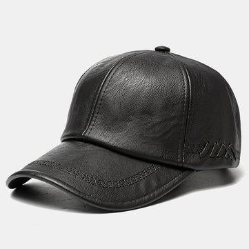 Casquettes de baseball vintage en cuir PU avec personnalisation