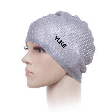Bonnet de bain imperméable en gel de silice