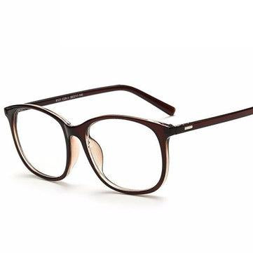 Miroir Plat Grand Cadre Rétro Lunettes Dégradé
