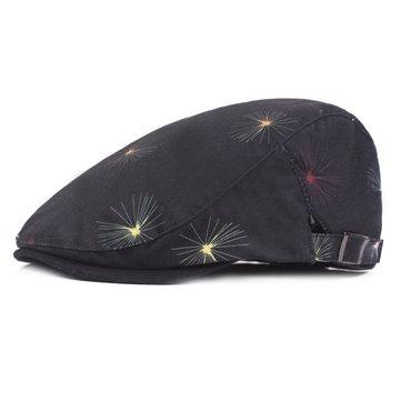 Bonnets de béret respirants en coton de feux d'artifice