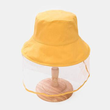 Casquette anti-poussière couleur unie pour enfants