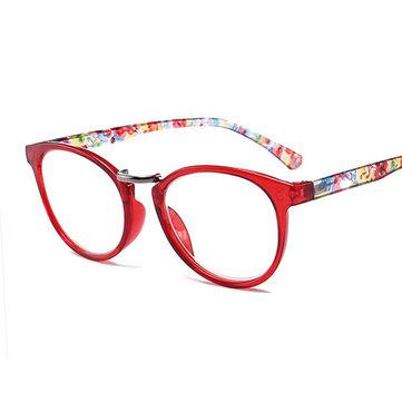 Lunettes de lecture florales anti-fatigue