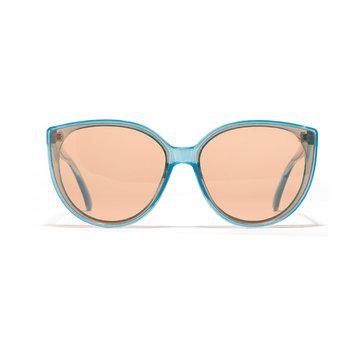 Lunettes de soleil rondes à monture ronde, monture ronde, yeux de chat, tendance féminine
