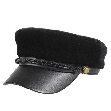 Casquette Beret Française Style Velours