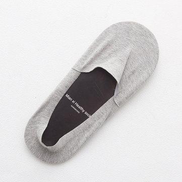 Chaussettes de bateau design en coton unisexe antidérapantes