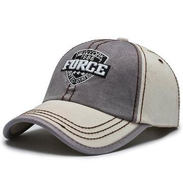 Unisexe extérieur personnalisé bordure délavée coton casquette de baseball chapeau pare-soleil