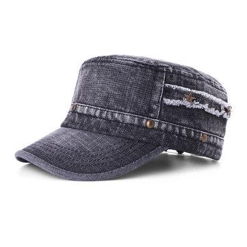 Vogue Denim Flat Cap