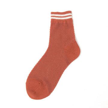 Chaussettes de sport respirantes en mesh creux absorbant la transpiration