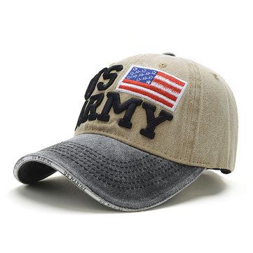 Casquette de baseball patriotique élégant drapeau américain en détresse