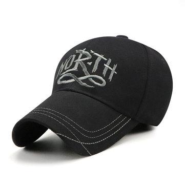 100% coton lettre brodée casquette de baseball
