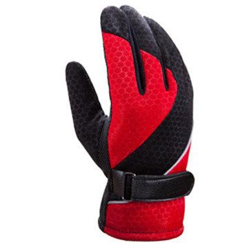 Gants de cyclisme patchwork à écran tactile