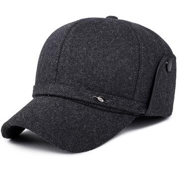 Casquette de baseball en coton d'hiver