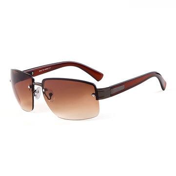 Lunettes de conduite Miroir de conduite Retro Lunettes de soleil avec monture en métal