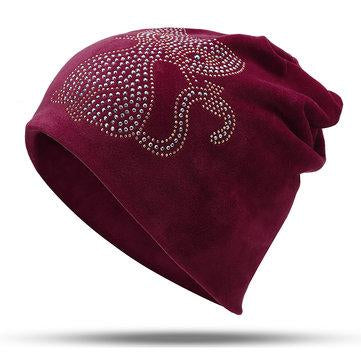 Chapeau de bonnet chaud oreilles de chat