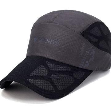 Casquette de base-ball en maille à séchage rapide anti-UV