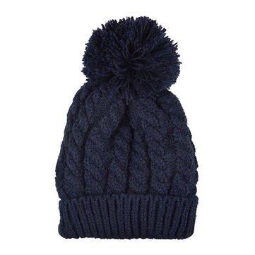 Bonnet de béret en laine tricoté au crochet avec une ligne
