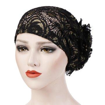 Bonnet Fleur En Dentelle