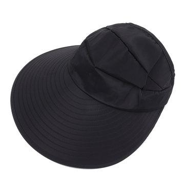 Capuchon Haut de Pare-Soleil Anti-UV Imprimé Fleurs