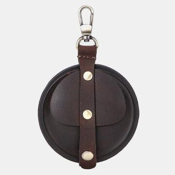 Oreillette Bluetooth multifonction en cuir rétro Air Prods