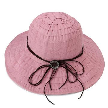 Foldable cotton hat