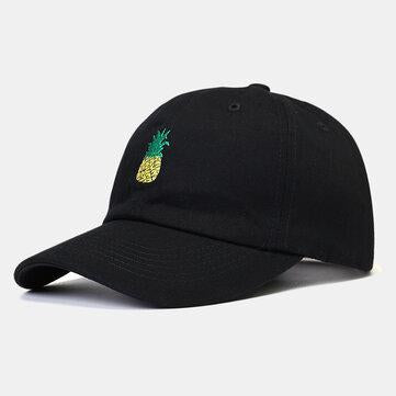 Casquette de baseball ajustable Sun brodée aux fruits