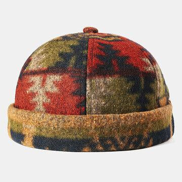 Casquette sans crâne avec motif de feuille d'érable