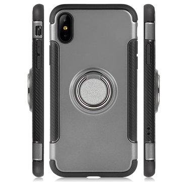 Etui de téléphone iPhone Creative 3D utile avec support à doigt