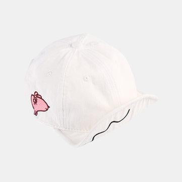 Vintage Soft Top Roller Baseball Cap Flip Short Cap