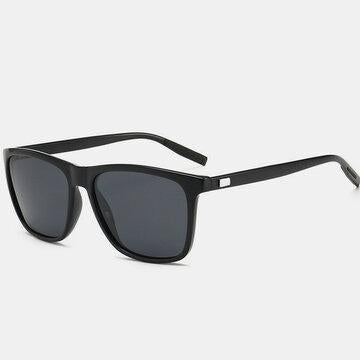 Lunettes de soleil polarisées transfrontalières Lunettes d'équitation d'extérieur Lunettes de soleil carrées rétro