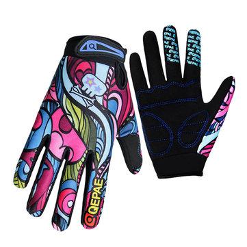 Gants en tissu à maille