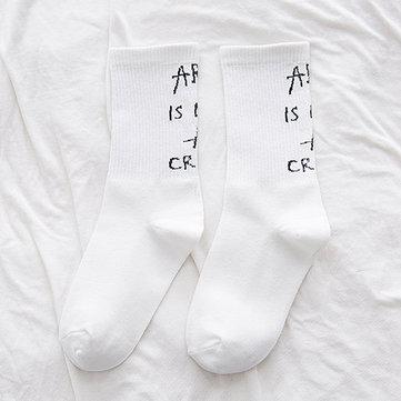 Letters Warm Custom Chaussettes chaussettes