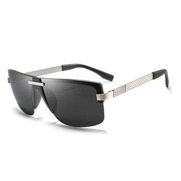 Classic Lunettes de soleil polarisées avec monture en métal