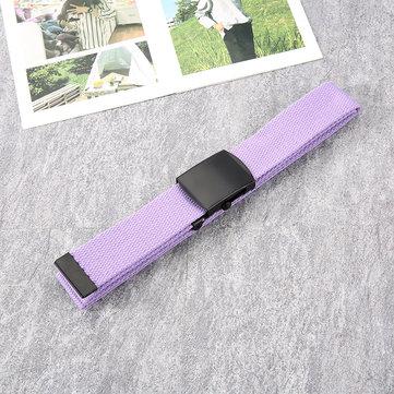 Ceinture décontractée en fibre chimique tressée avec ceinture à boucle boule 3.2