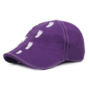 Chapeau réglable de béret de chapeau de pic de coton respirant unisexe