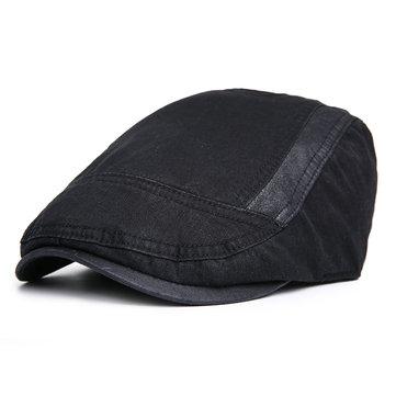 Chapeau de canard béret de couleur unie coton