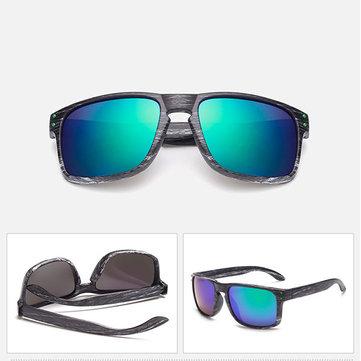 Lunettes de Soleil Rétro Décontractées à Résistance au Vant Anti-UV pour Extérieur Sport