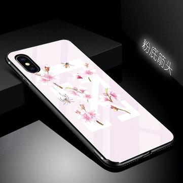 Verre de coquille de téléphone en verre trempé peint