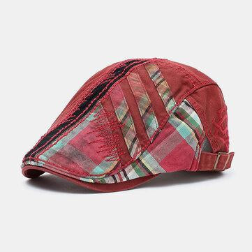 Visière Gorras casquette gavroche camouflage en coton béret de couleur assortie