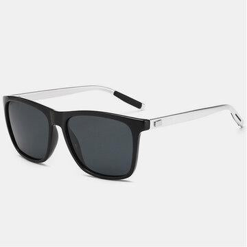 Lunettes de soleil polarisées transfrontalières Lunettes d'équitation d'extérieur Lunettes de soleil carrées rétro