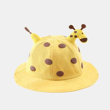 Chapeau anti-poussière de chapeau de seau pour enfants de chrysanthème