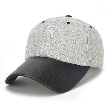 Casquette de baseball de couleur unie en coton R