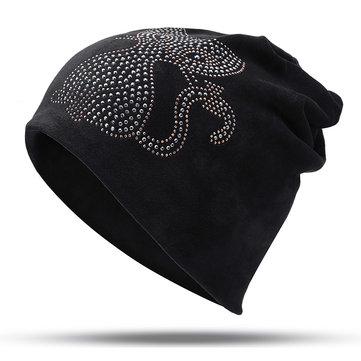 Chapeau de bonnet chaud oreilles de chat