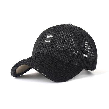 Sunshade Casual Cap Mesh Cap mince et respirant Baseball Cap